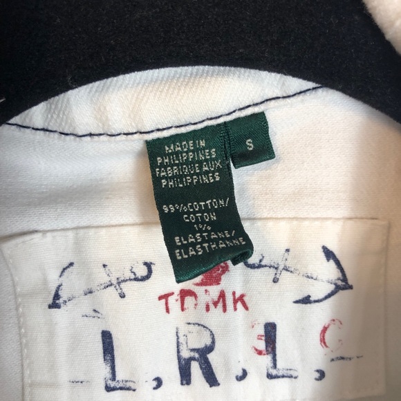 RALPH LAUREN Light Wash Denim Vest - Picture 3 of 4